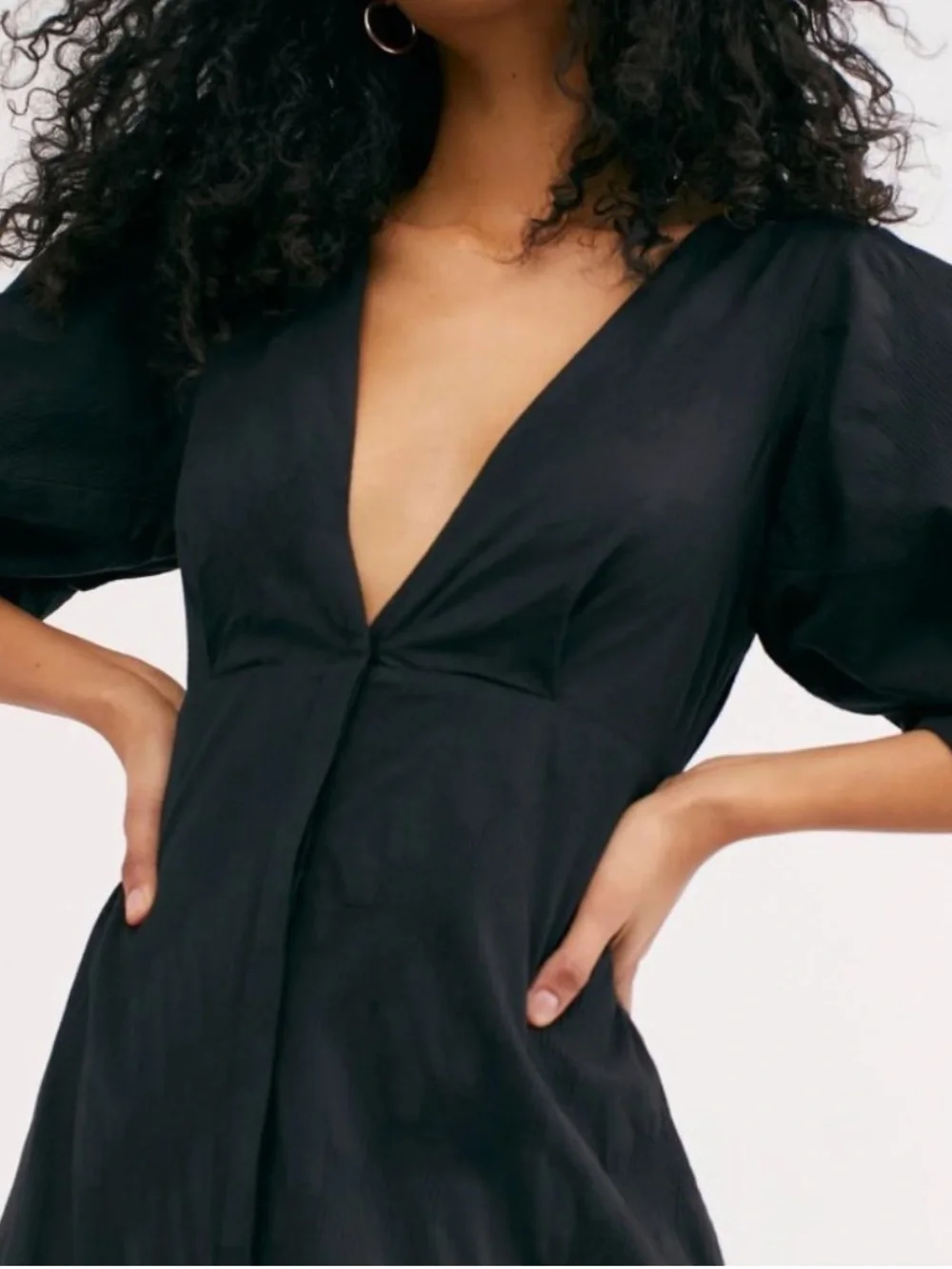 Free People Lydia Maxi Dress In Black